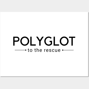 Polyglot To The Rescue Minimal Posters and Art